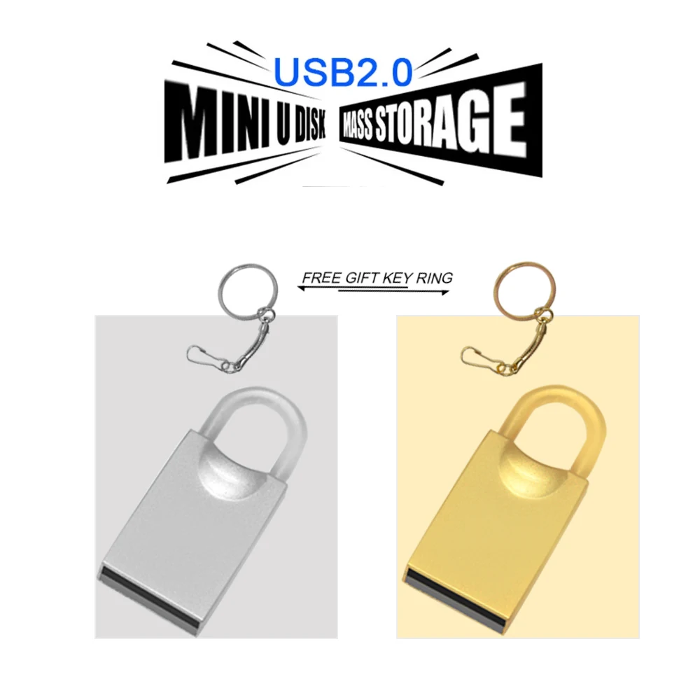 Ултра Подходящ USB 2.0 Флаш Памет 32 GB И 64 GB, Memory Stick 128 GB, 256 GB Флаш Диск USB Pen Drive U Диск малък подарък За лого на клиента